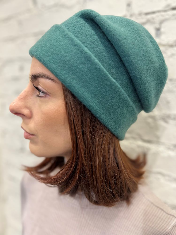 CAPPELLO AUTUNNO/INVERNO UNISEX BLUETTE WOOLLEN MALACHITE KOPKA